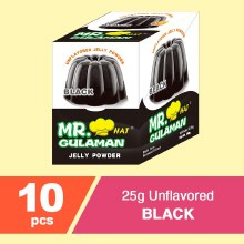 MR. GULAMAN CLEAR BLACK 10 X 25G
