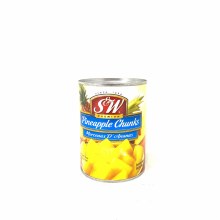 S & W PINEAPPLE CHUNKS 540ml