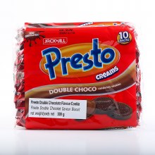 PRESTO CREAM DOUBLE CHOCO 300g