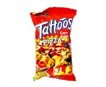 Additional picture of Tattoos Corn Tube 60G pizza