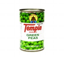 TEMPLE GREEN PEAS 155G