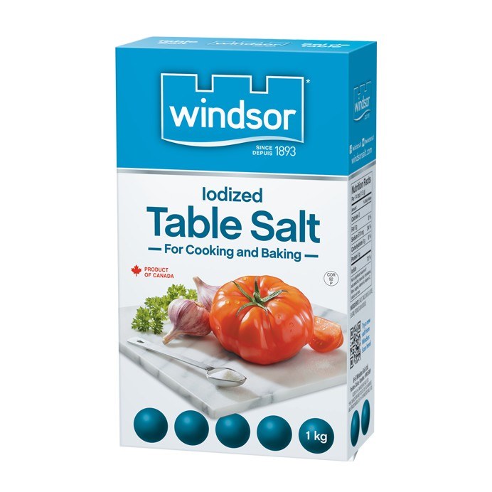 WINDSOR IODIZED TABLE SALT 1kg
