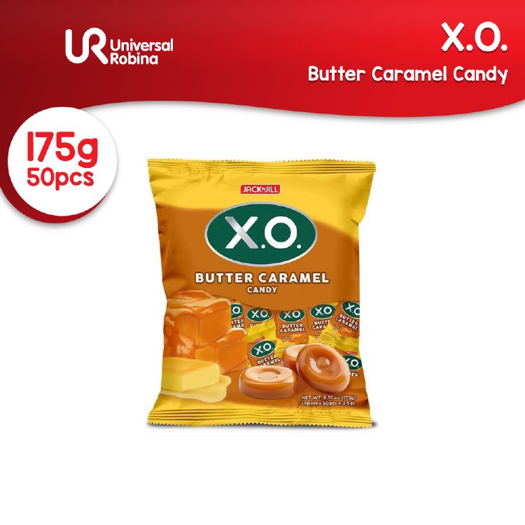 X.O. BUTTER CARAMEL CANDY 175G