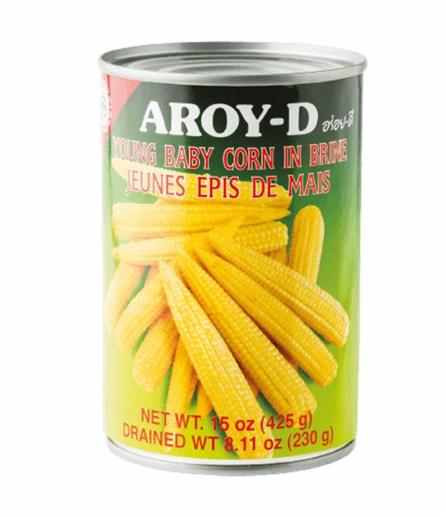 YOUNG BABY CORN IN BRINE 425g