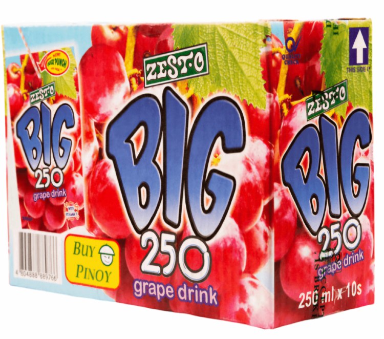 ZestO Big250 Grape  Box