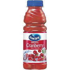 Ocean Spray Cranbery Juice, 15.2 Oz.
