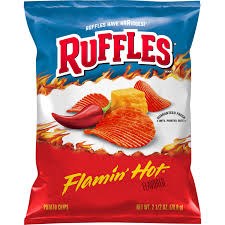 Ruffles Flamin Hot Chips, 2 1/2 Oz.