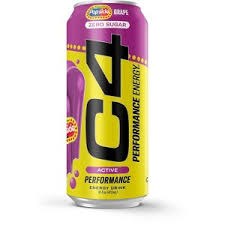 C4 Grape Popsicle Enery Drink, 16 Oz.