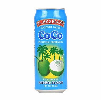 El Mexicano Agua de Coco, 16.9 Oz.