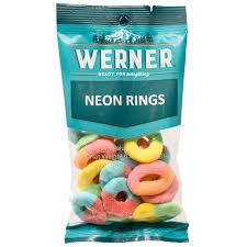 Werner Neon Rings, 6.5 Oz.
