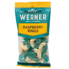 Werner Raspberry Rings 6.5 Oz.