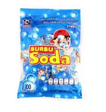 Anahuac Burbu Hot Chili Soda Mexican Candy 100 pcs