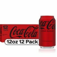 Coca-Cola Zero Sugar, 12 Fl Oz, 12 Pack