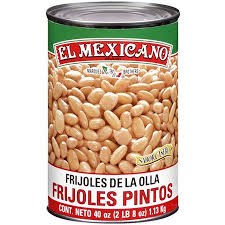 El Mexicano Frijol Pinto | Frijoles De Olla, 40 oz Can