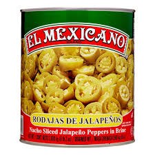 El Mexicano, Nacho Peppers, 6 lb.