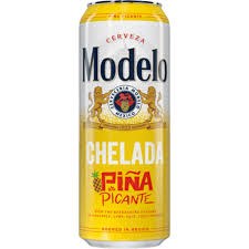Modelo Chelada Picante Cerveza Sabor Pina, 24 fl oz Can