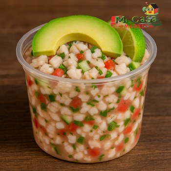 Ceviche de Pescado y Camaron