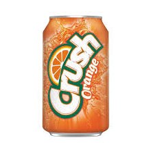 Crush Orange Soda, 16 Oz. Can
