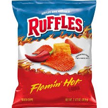 Ruffles Flamin Hot Chips, 2 1/2 Oz.
