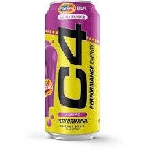 C4 Grape Popsicle Enery Drink, 16 Oz.