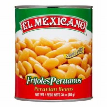 El Mexicano Frijol Peruano, 30 oz.