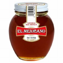 El Mexicano Miel con Panal, 16 Oz.