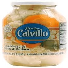 Flor de Calvillo, Ensalada de Verduras, 32 Oz.