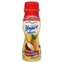 El Mexicano Pina Colada Drinkable Yogurt 7 Oz.