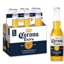 Corona Extra Cerveza, Larger Bottle, 6 pk 12 fl oz.