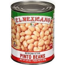 El Mexicano Whole Pinto Beans, 29 oz.