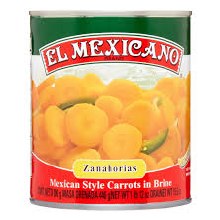 El Mexicano Zanahorias en Escabeche, 26 oz