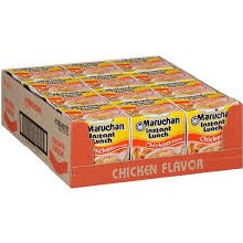 Maruchan Instant Lunch Chicken Flavor Noodles 12-2.25 Oz. Cups