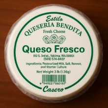 Queseria Bendita, Queso Fresco 3 Libras