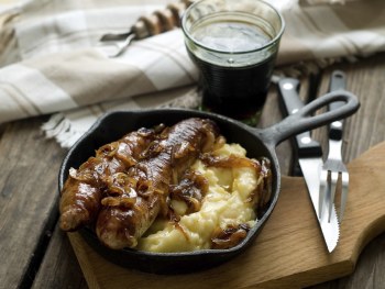 English Bangers &amp; Mash