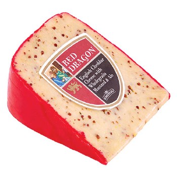 Red Dragon Cheese - Welsh Cheddar with Mustard Seed
