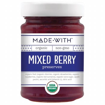 Made With - Mixed Berry Preserve