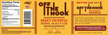 Off the Hook - Honey Chipotle BBQ Sauce