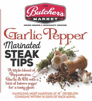 Steak Tips - Garlic Pepper (Cryo-vac)