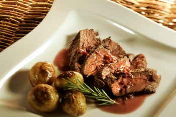 Maple Bourbon Tenderloin Tips
