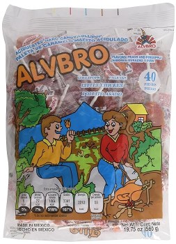 Alv-paleta Pollo Asado 40ct