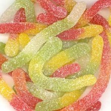 Cheeky Sour Worms Candy 2.Oz