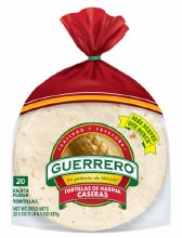 Guerrero Tortillas Harina CAseras 20 Pz