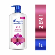 H&s-shampoo Suavemanejable 1l