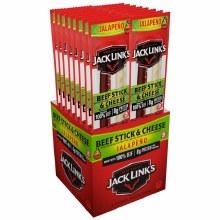 Jacklinks Beef Stick&cheese 8g