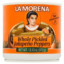 La Morena Whole Jalapeno 13oz