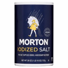 Morton Sal Ioized 26oz