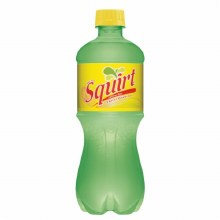 Pepsi Squirt 20 Oz PLastic Bottle