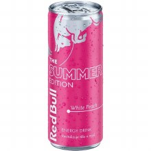 Red Bull White Peach Sugar Free 12 Oz