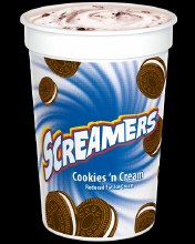 Screamers Cookies and Cream Cup