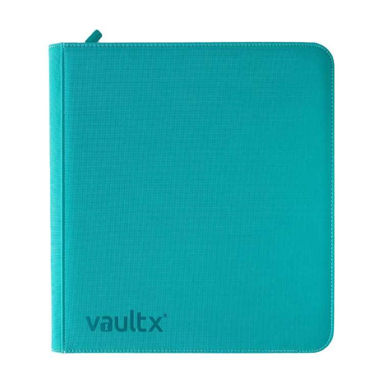 12-Pocket Zip Binder XL Ocean Blue